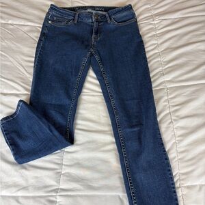 Calvin Klein Jeans Women’s Ankle Skinny Jeans Size 6 Blue Stretch Denim